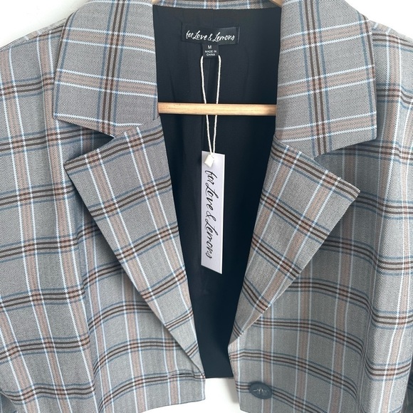 For Love and Lemons Kym Cropped Blazer - Picture 5 of 6